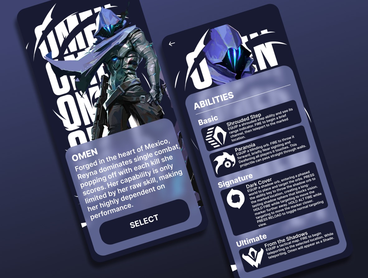 UI/UX showcase 3